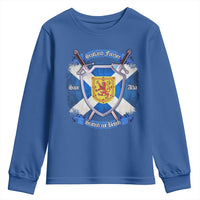 Scotland Forever Saor Alba Scottish Not British Youth Sweatshirt Scottish Pride