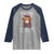 Funny Scotland Is Calling And I Must Go Raglan Shirt Highland Cow
