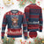 Funny Scotland Is Calling And I Must Go Knitted Sweatshirt Highland Cow - Wonder Print Shop