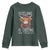 Funny Scotland Is Calling And I Must Go Youth Sweatshirt Highland Cow