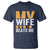 Funny My Wife Beats Me Husband T Shirt Vintage Text Sarcastic
