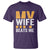 Funny My Wife Beats Me Husband T Shirt Vintage Text Sarcastic