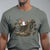 Army Military Dad Combat Boots American Flag T Shirt