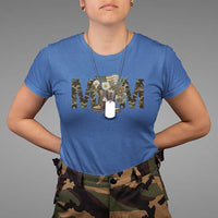 Military Army Mom Floral Combat Shoes T Shirt TS11