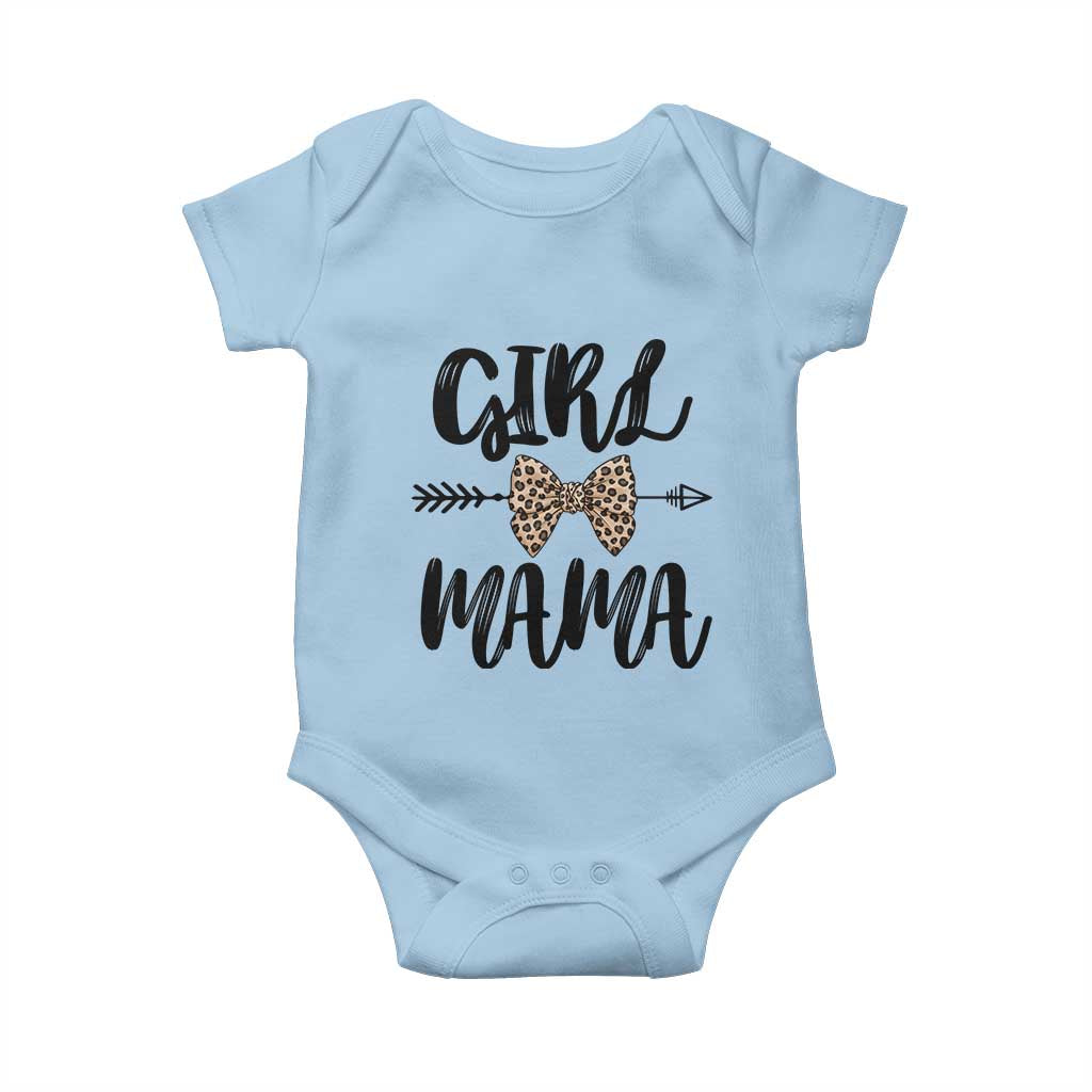 Funny Girl Mama Baby Onesie Leopard New Mom Mother's Day