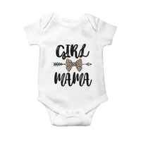 Funny Girl Mama Baby Onesie Leopard New Mom Mother's Day