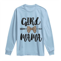 Funny Girl Mama Long Sleeve Shirt Leopard New Mom Mother's Day