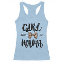 Funny Girl Mama Racerback Tank Top Leopard New Mom Mother's Day