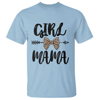 Funny Girl Mama T Shirt Leopard New Mom Mother's Day