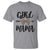 Funny Girl Mama T Shirt Leopard New Mom Mother's Day