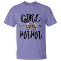 Funny Girl Mama T Shirt Leopard New Mom Mother's Day