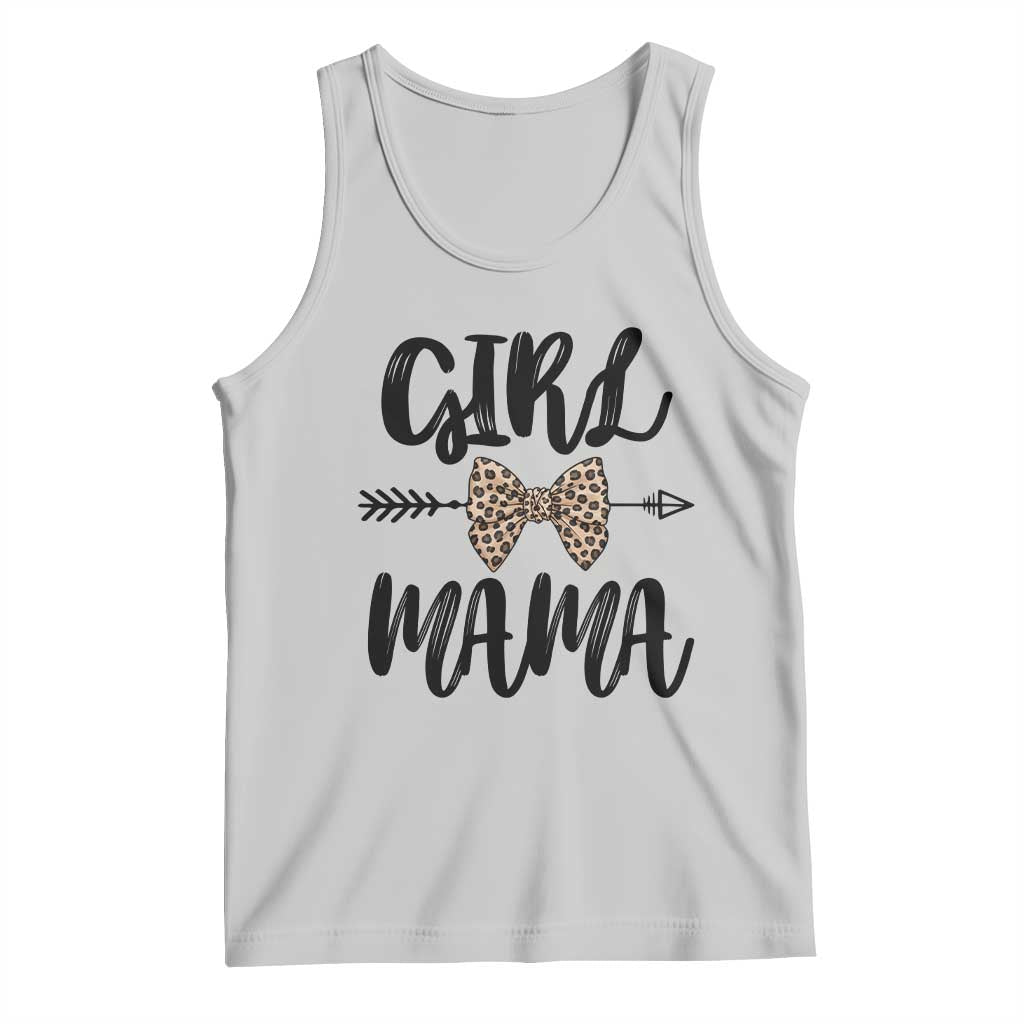 Funny Girl Mama Tank Top Leopard New Mom Mother's Day