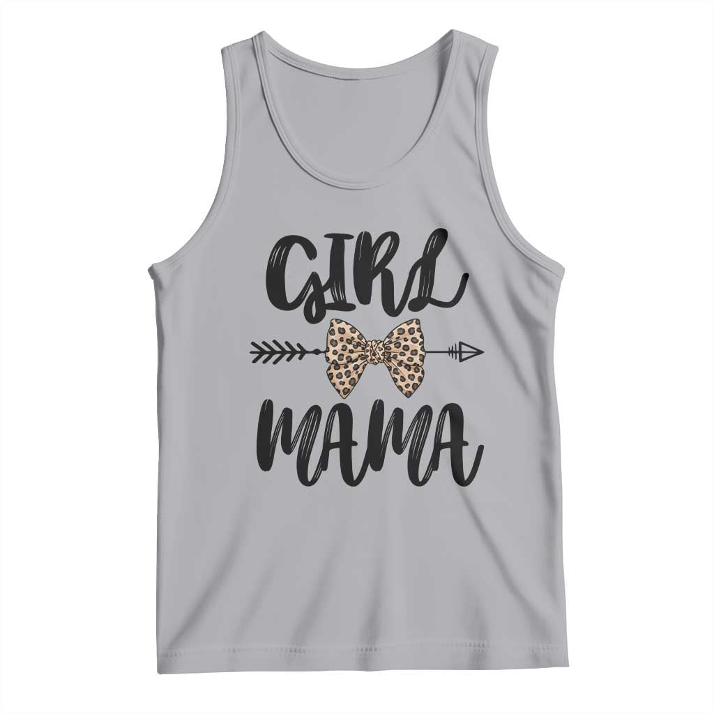 Funny Girl Mama Tank Top Leopard New Mom Mother's Day