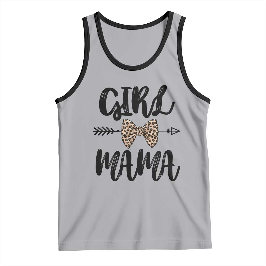 Funny Girl Mama Tank Top Leopard New Mom Mother's Day