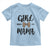 Funny Girl Mama Toddler T Shirt Leopard New Mom Mother's Day