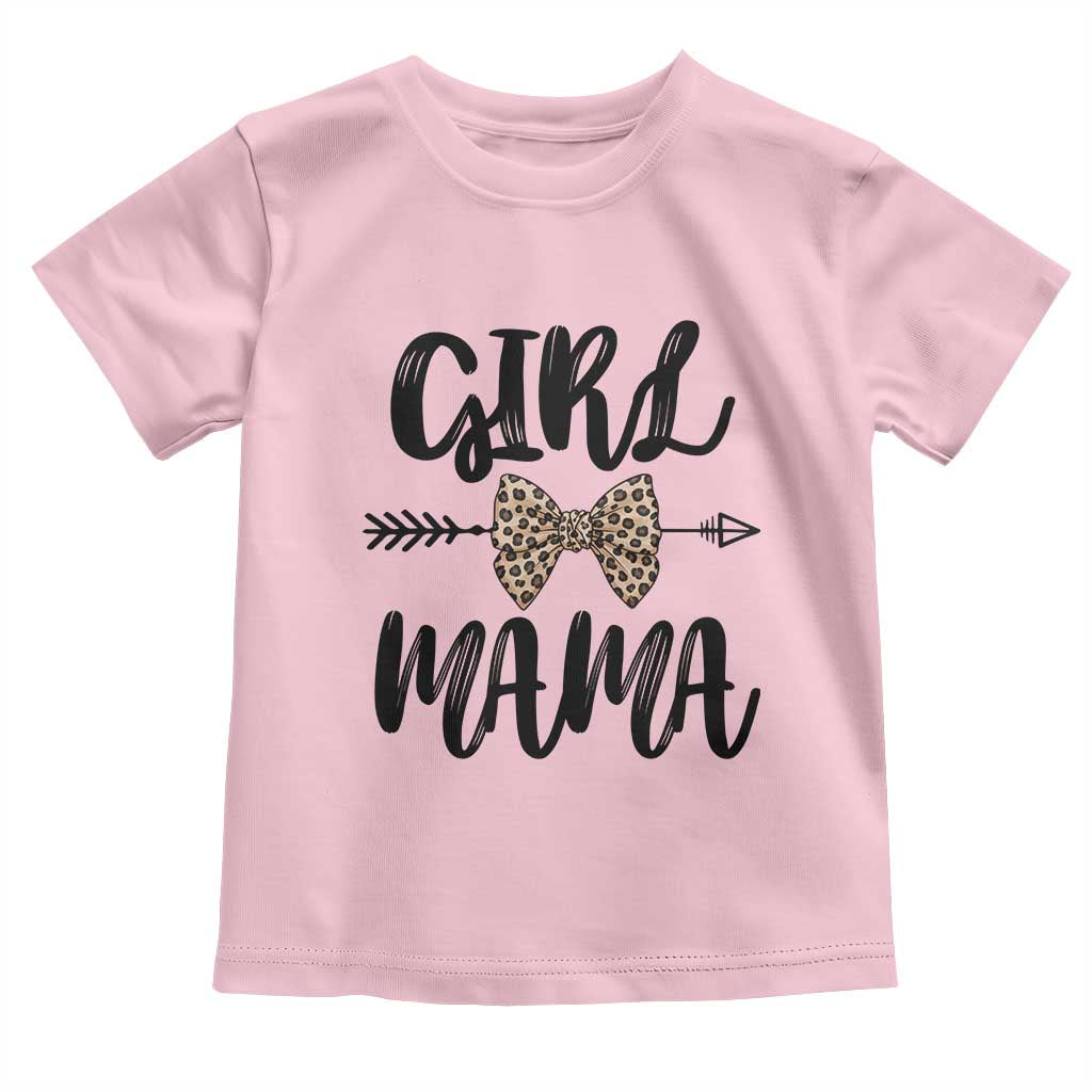Funny Girl Mama Toddler T Shirt Leopard New Mom Mother's Day