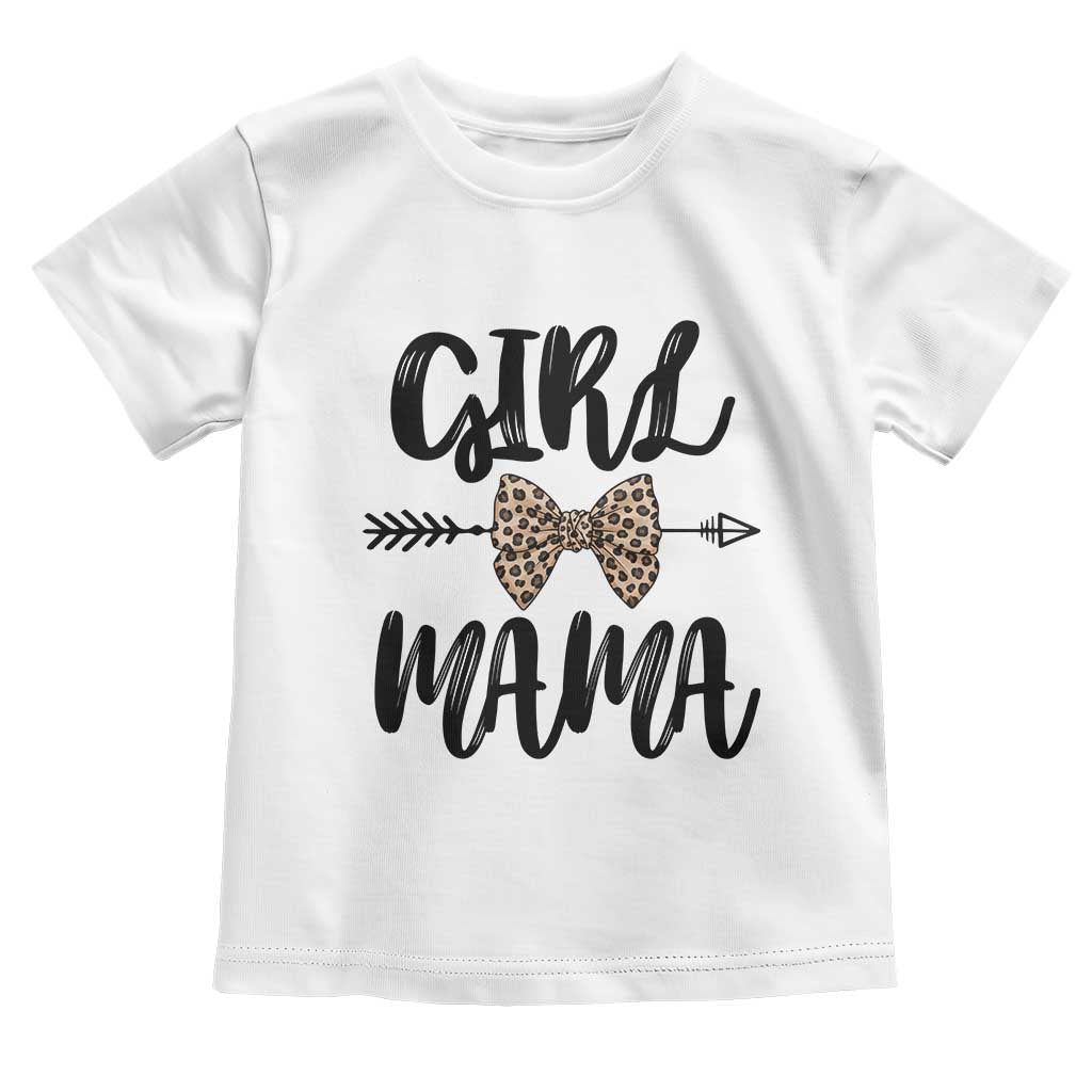 Funny Girl Mama Toddler T Shirt Leopard New Mom Mother's Day