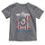 Veteran US Air Force Retired Toddler T Shirt Vintage American Flag