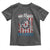 Veteran US Air Force Retired Toddler T Shirt Vintage American Flag