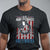 Veteran US Air Force Retired T Shirt Vintage American Flag