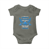Us Military Air Force Veteran Baby Onesie It Can't Be Inherited Nor Can It Be Purchased I Have Earned It