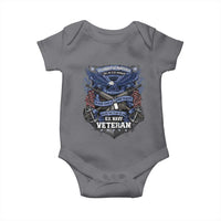 US Military Navy Veteran Baby Onesie It Cannot Be Inherited Nor Can It Be Purchased I Have Earned It