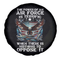 The Power Of An Air Force Is Terrific When There Is Nothing To Oppose It Spare Tire Cover Veteran Winston Churchill Quote