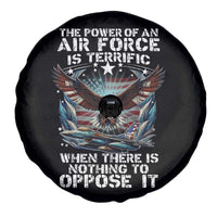 The Power Of An Air Force Is Terrific When There Is Nothing To Oppose It Spare Tire Cover Veteran Winston Churchill Quote