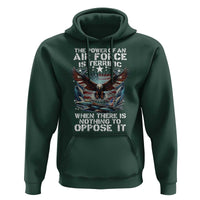 The Power Of An Air Force Is Terrific When There Is Nothing To Oppose It Hoodie Veteran Winston Churchill Quote