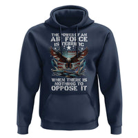 The Power Of An Air Force Is Terrific When There Is Nothing To Oppose It Hoodie Veteran Winston Churchill Quote