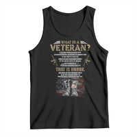 What Is A Veteran That Is Honor American Flag Tank Top Veteran's Day