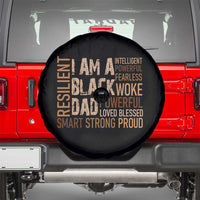 Funny I Am A Black Dad Spare Tire Cover Black History Month Father's Day