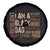 Funny I Am A Black Dad Spare Tire Cover Black History Month Father's Day