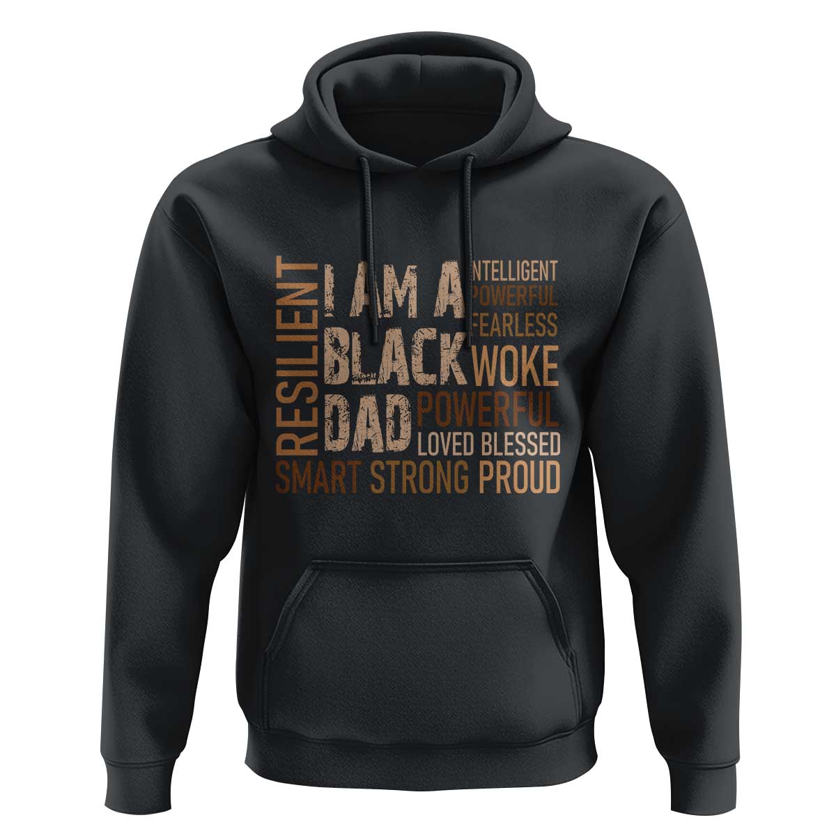 Funny I Am A Black Dad Hoodie Black History Month Father's Day