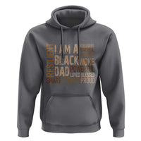 Funny I Am A Black Dad Hoodie Black History Month Father's Day