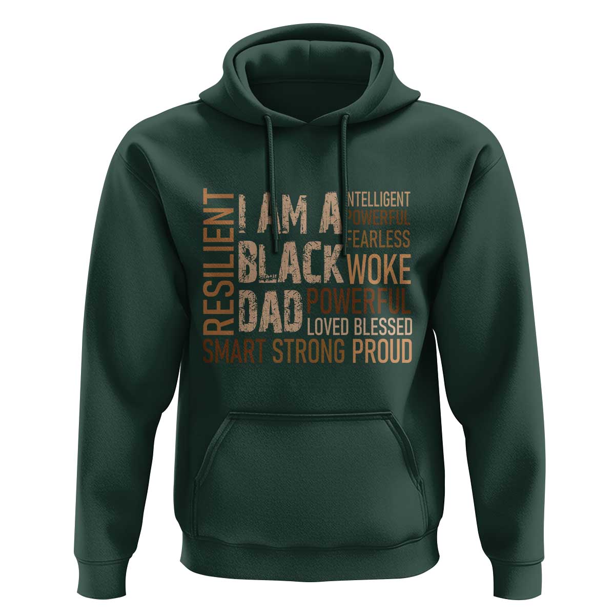 Funny I Am A Black Dad Hoodie Black History Month Father's Day