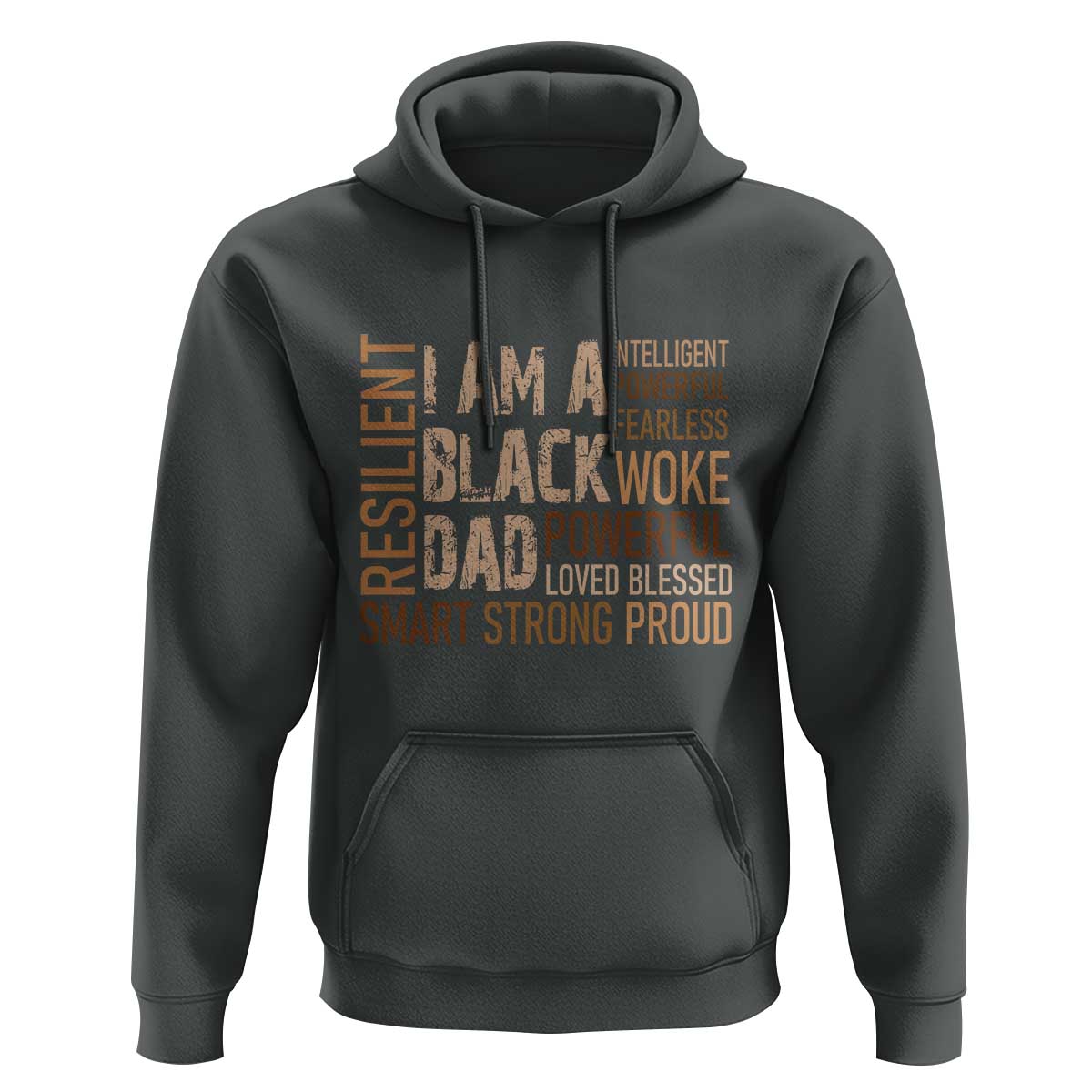 Funny I Am A Black Dad Hoodie Black History Month Father's Day