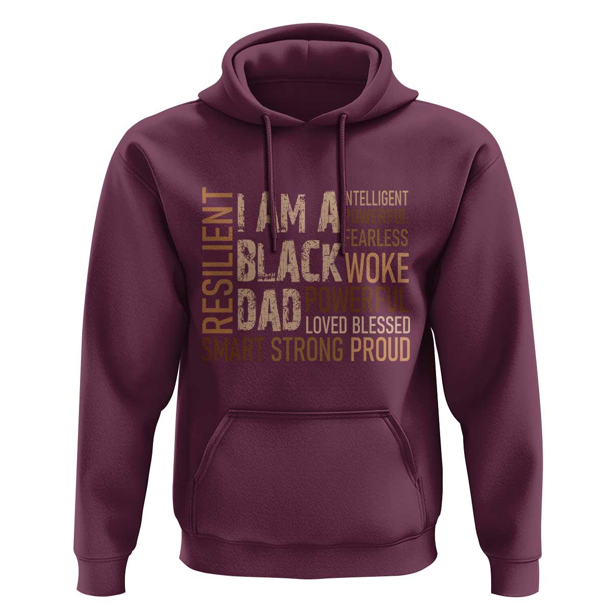 Funny I Am A Black Dad Hoodie Black History Month Father's Day