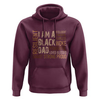Funny I Am A Black Dad Hoodie Black History Month Father's Day