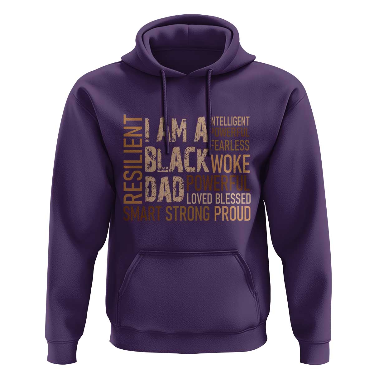 Funny I Am A Black Dad Hoodie Black History Month Father's Day