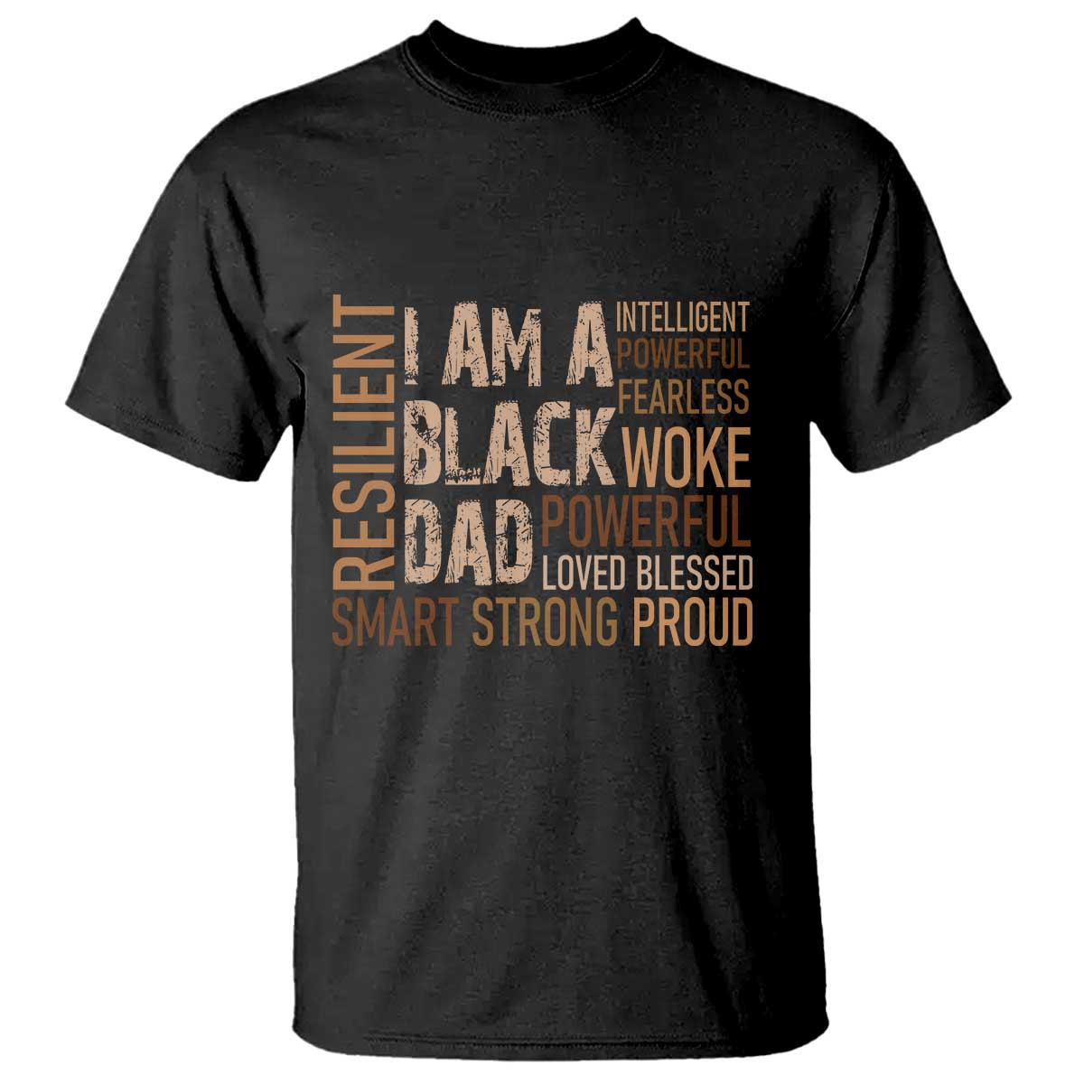 Funny I Am A Black Dad T Shirt Black History Month Father's Day