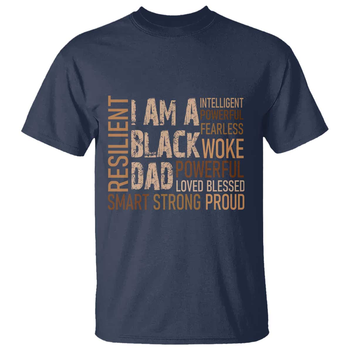 Funny I Am A Black Dad T Shirt Black History Month Father's Day