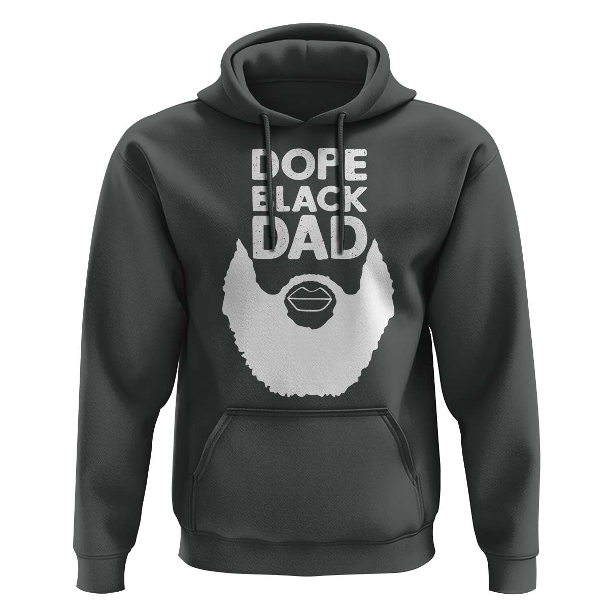 Funny Dope Black Dad Hoodie Father's Day Juneteenth History Month