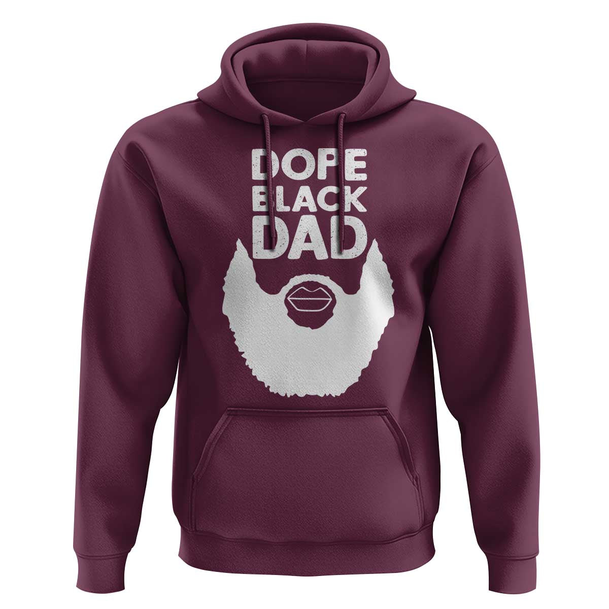 Funny Dope Black Dad Hoodie Father's Day Juneteenth History Month