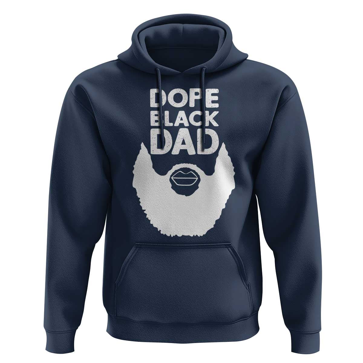 Funny Dope Black Dad Hoodie Father's Day Juneteenth History Month