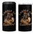 Funny African American Cowgirl 4 in 1 Can Cooler Tumbler Saddle Up Buttercup Southern Western