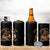 Funny African American Cowgirl 4 in 1 Can Cooler Tumbler Saddle Up Buttercup Southern Western