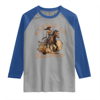 Funny African American Cowgirl Raglan Shirt Saddle Up Buttercup Southern Western