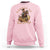 Funny African American Cowgirl Sweatshirt Saddle Up Buttercup Southern Western