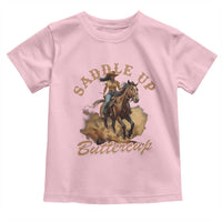 Funny African American Cowgirl Toddler T Shirt Saddle Up Buttercup Southern Western